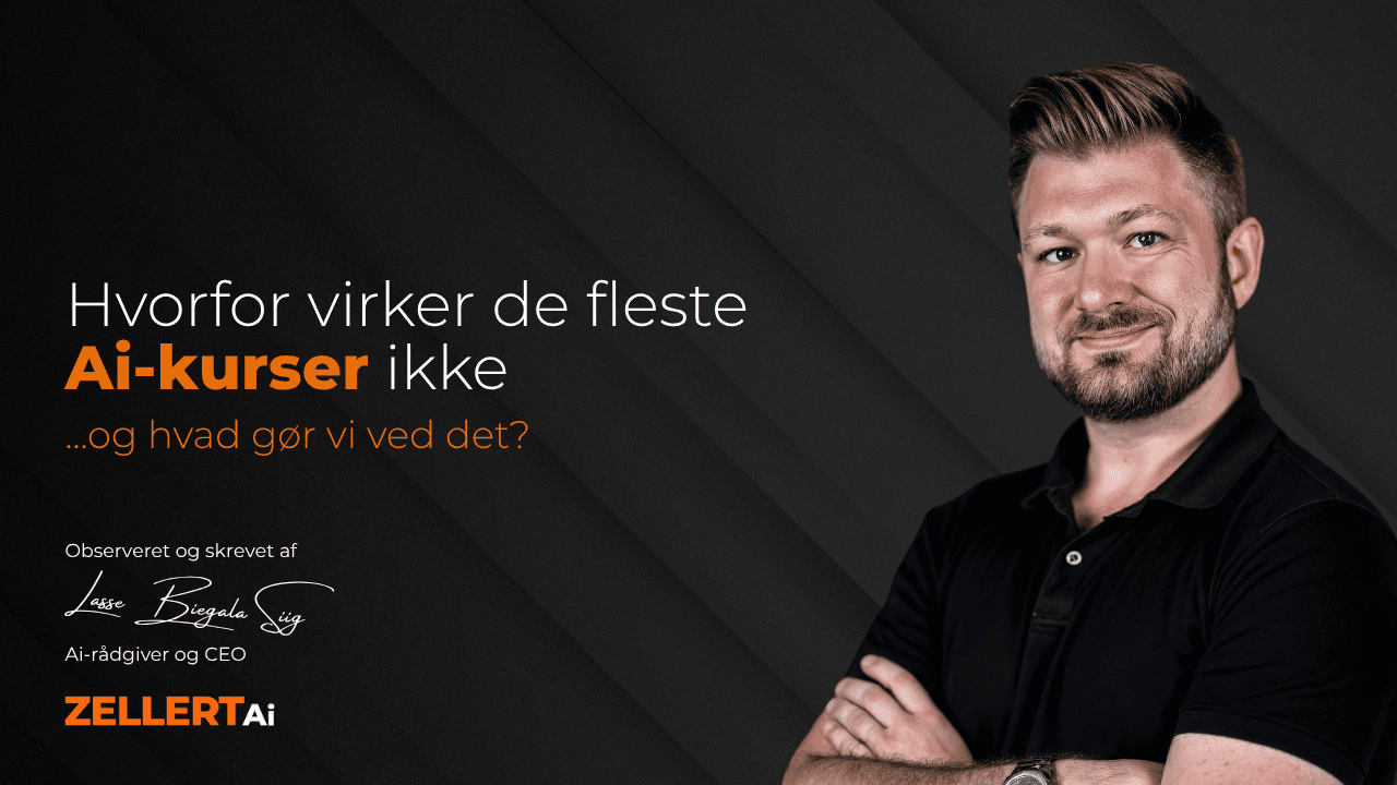 Lasse Siig faciliterer Ai-workshop for virksomhed